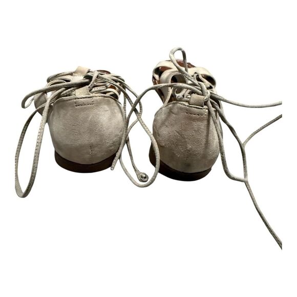 STEVE MADDEN Women's Nude Sanndee Lace Up Strappy gladiator Sandal Sz 9.5 - Picture 9 of 10